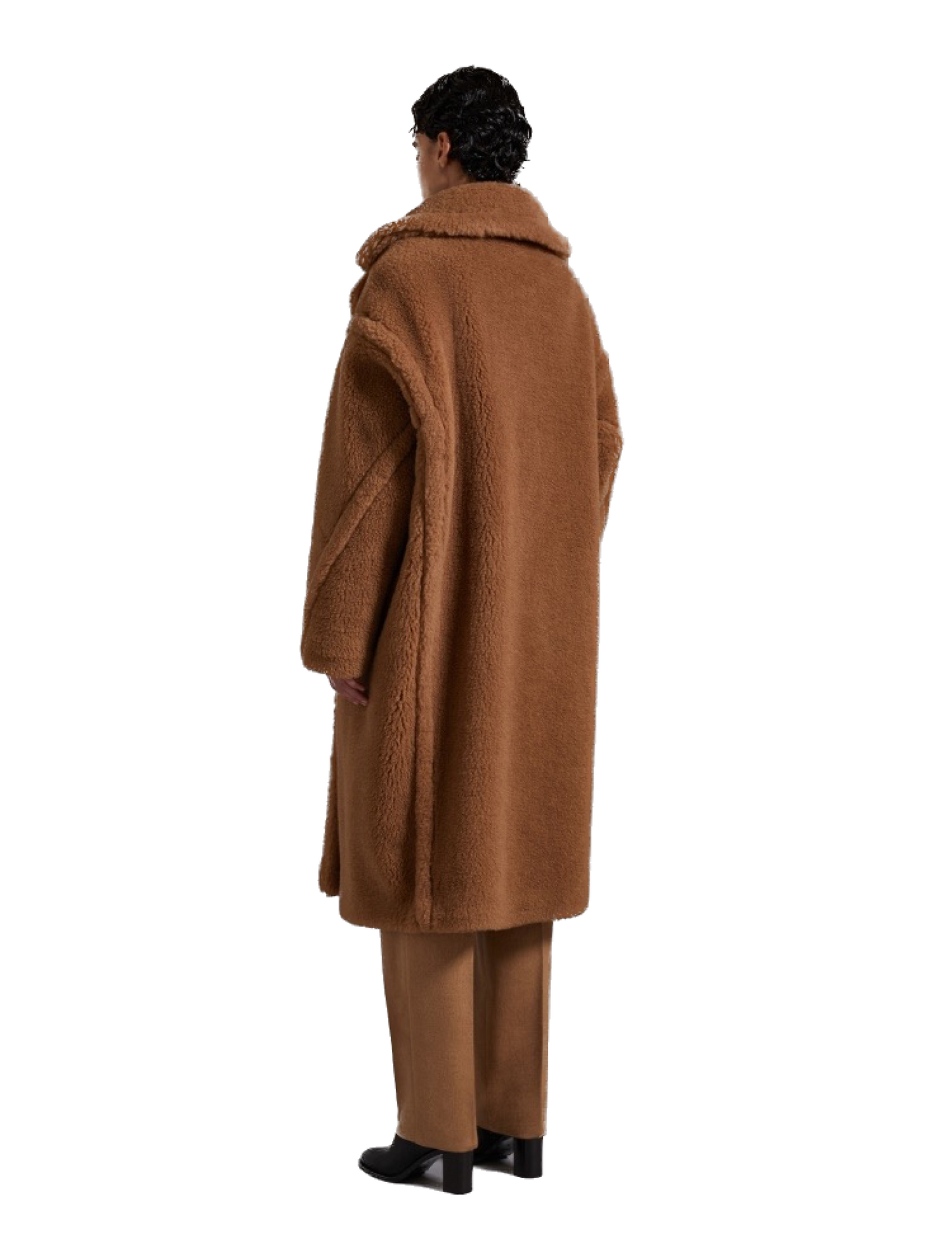 Max Mara Oversized Alpaca And Wool Teddy coat