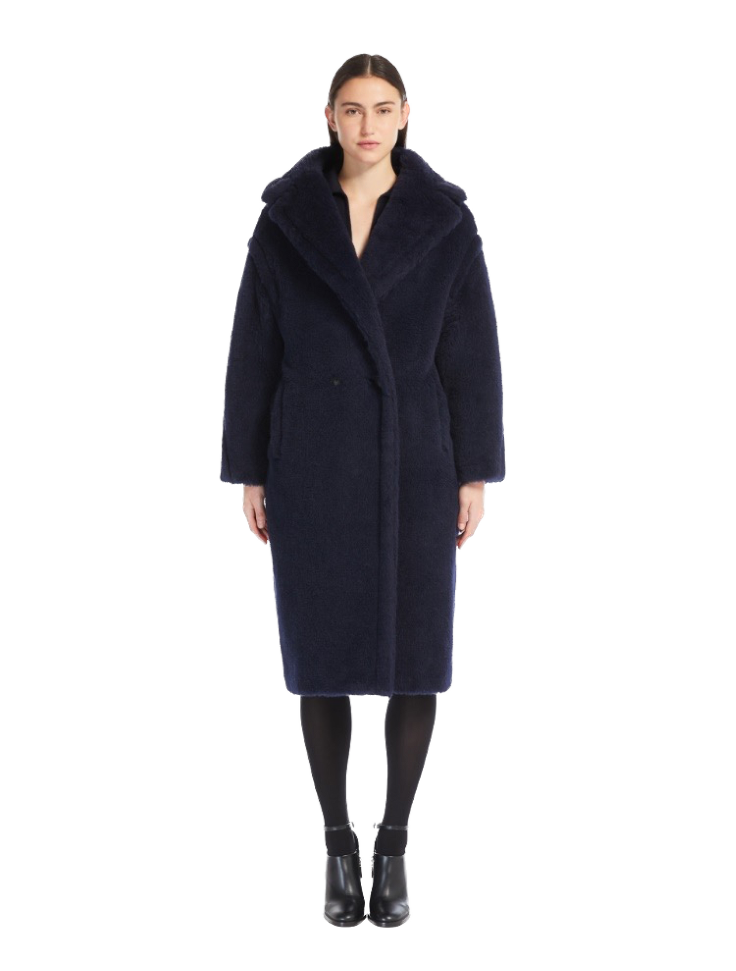 Max Mara Oversized Alpaca And Wool Teddy coat
