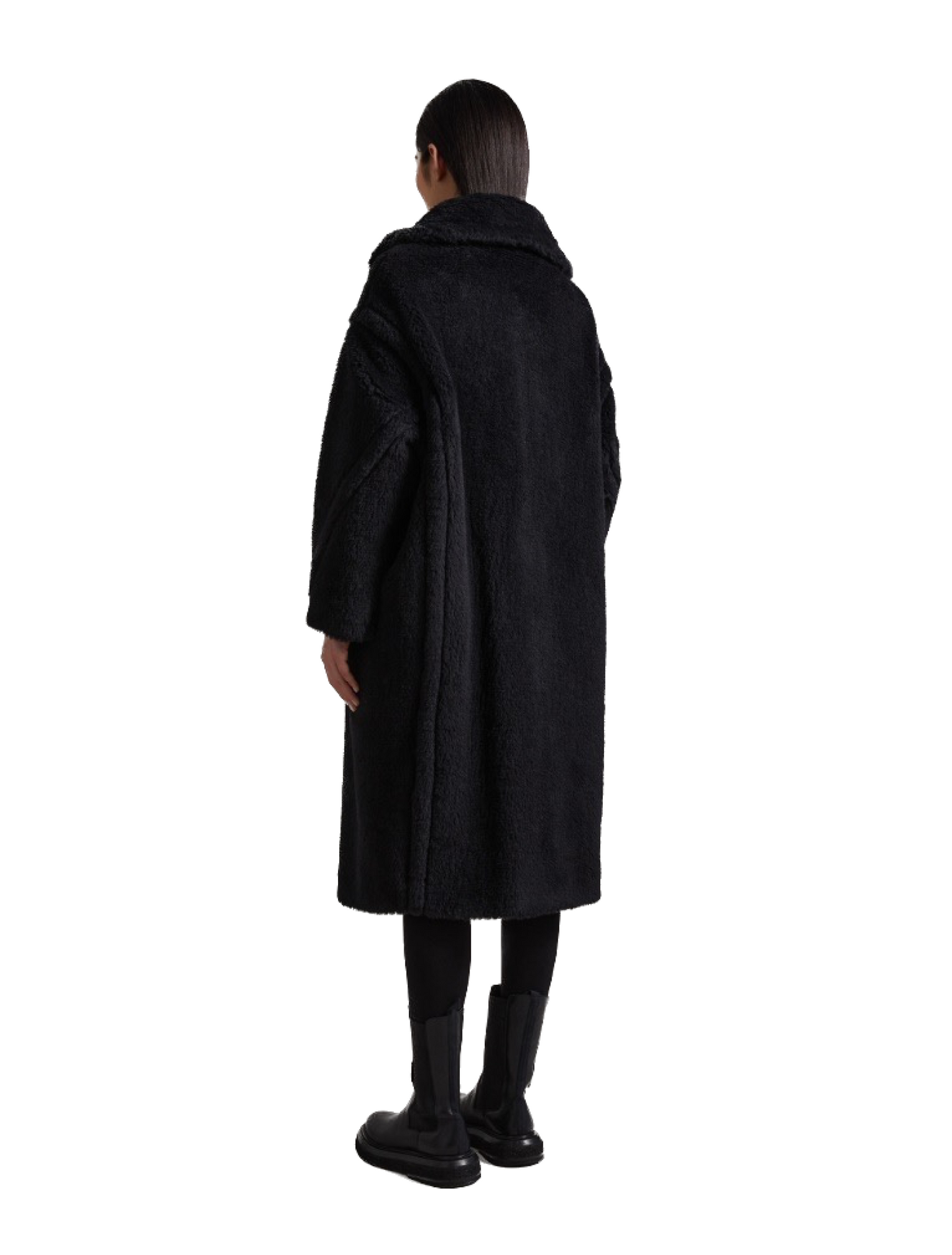 Max Mara Oversized Alpaca And Wool Teddy coat