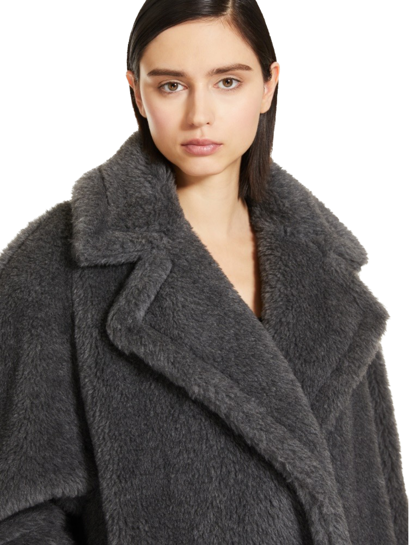 Max Mara Oversized Alpaca And Wool Teddy coat