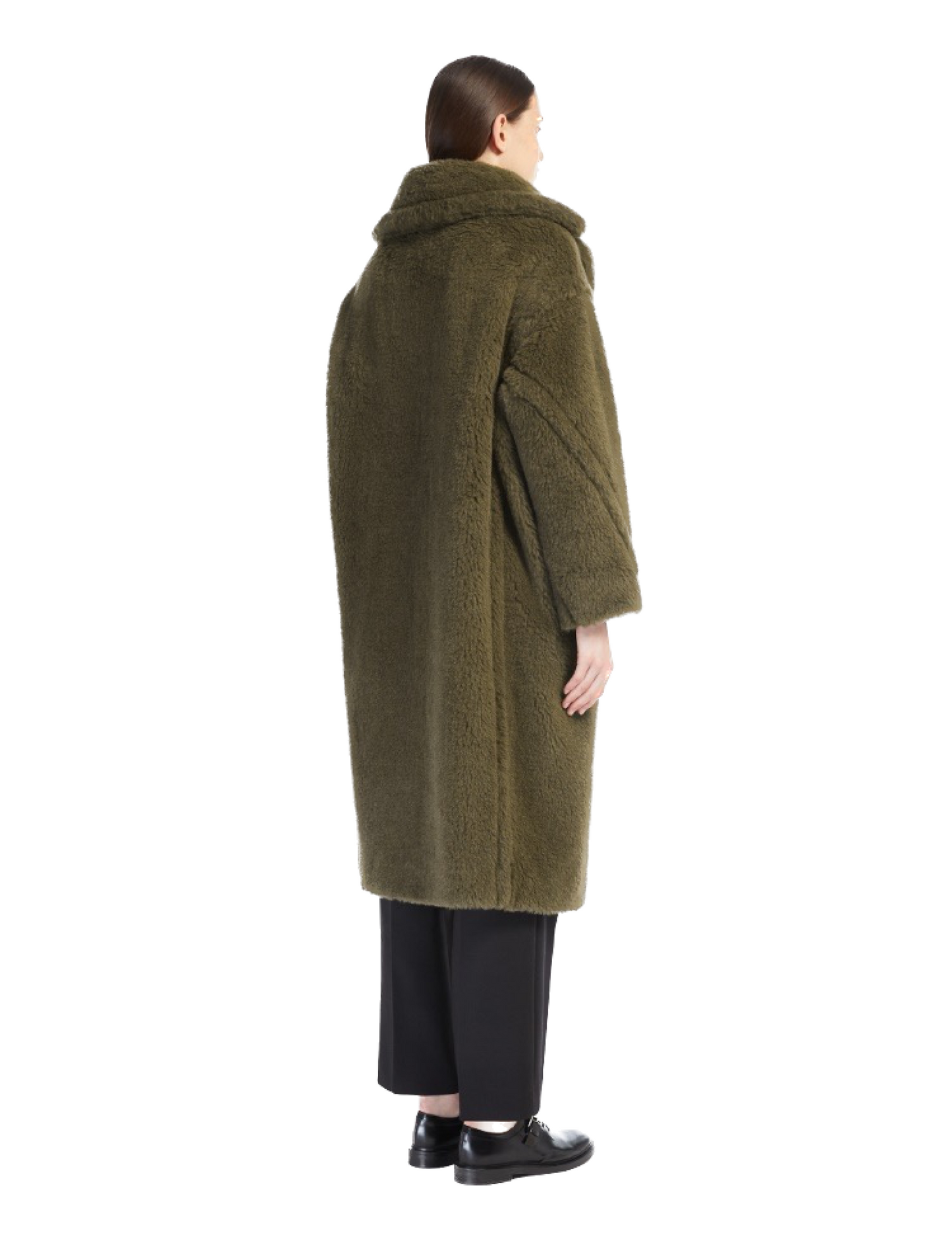Max Mara Oversized Alpaca And Wool Teddy coat