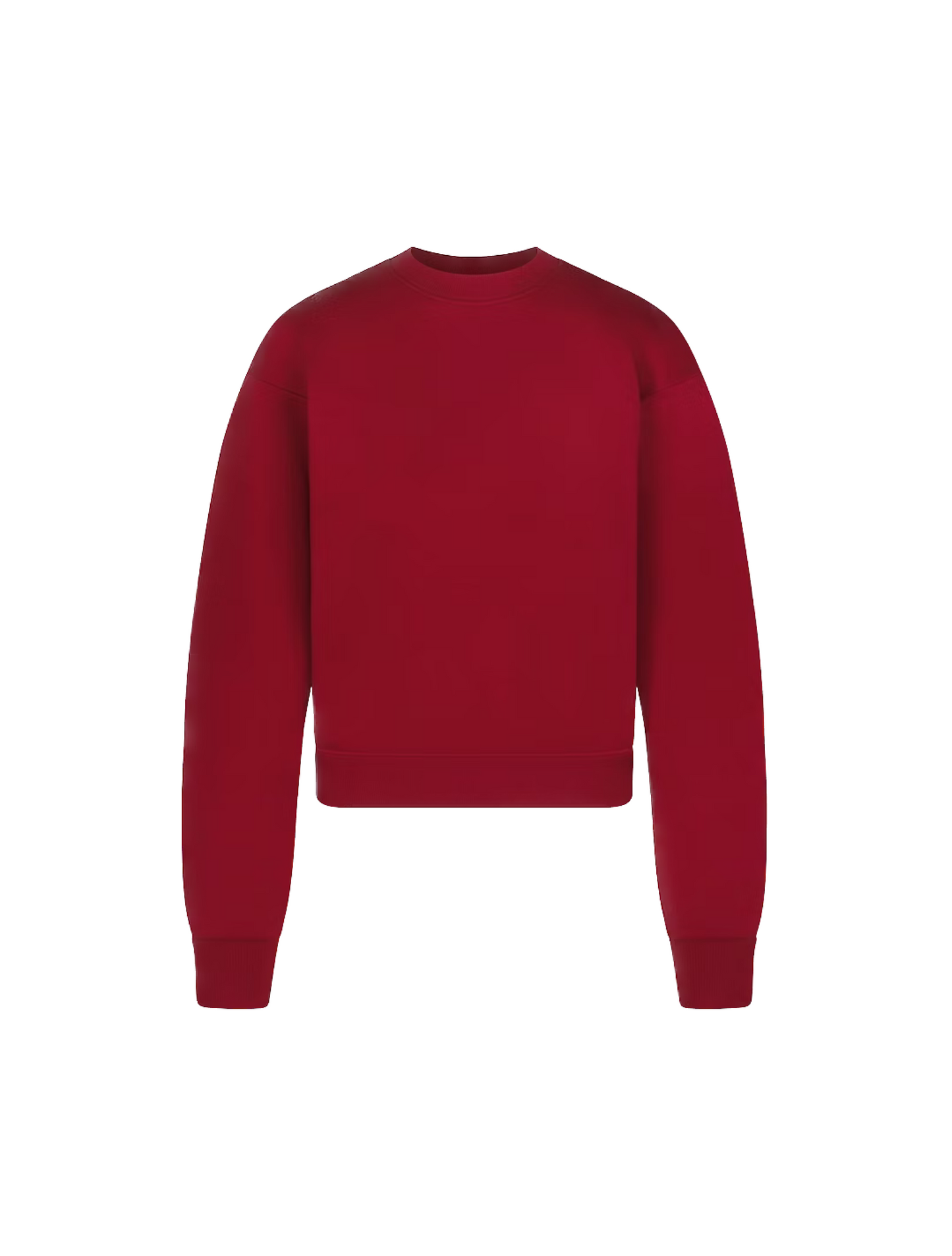 SKIMS COTTON FLEECE CLASSIC CREWNECK