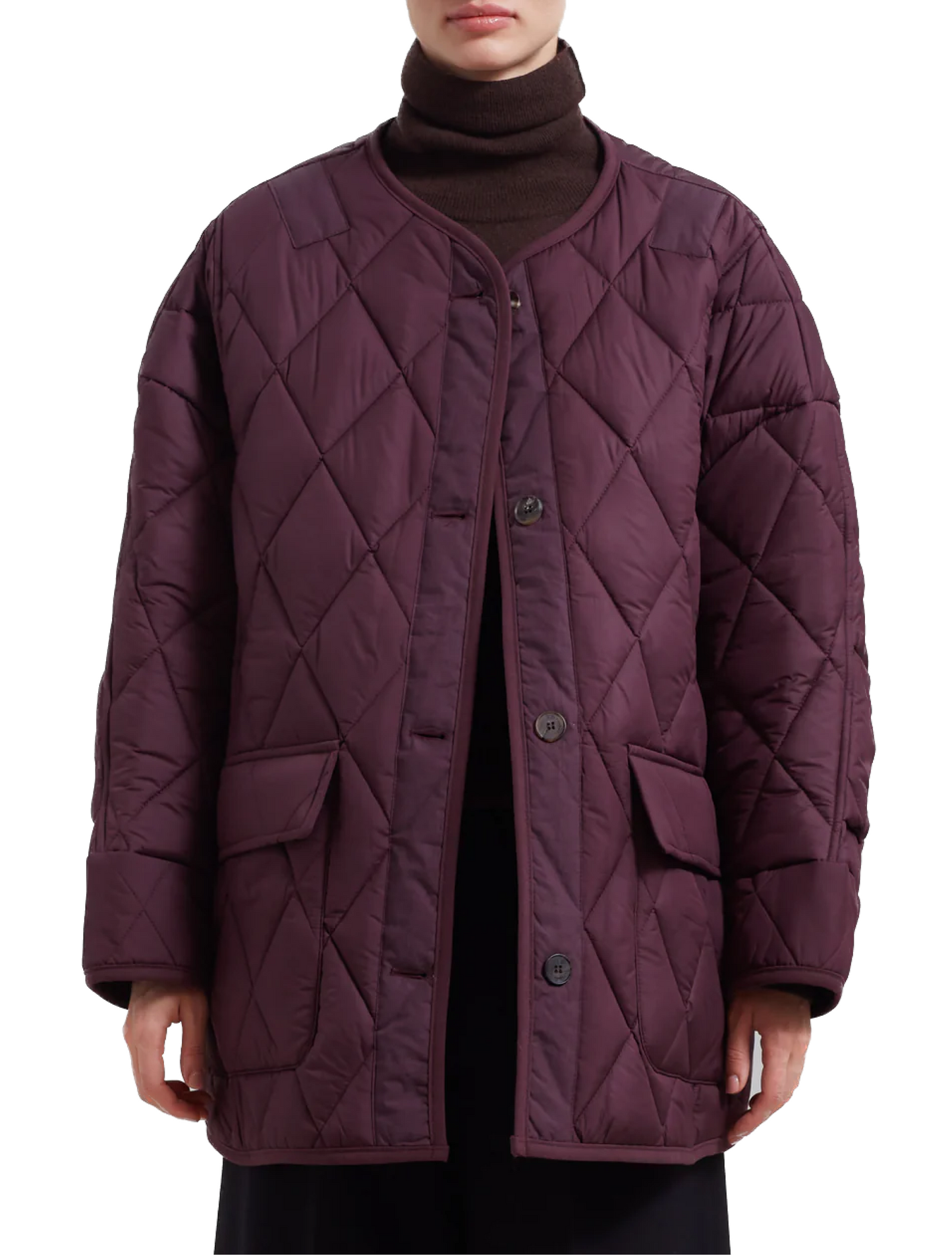 The Frankie Shop Teddy Quilted Jacket