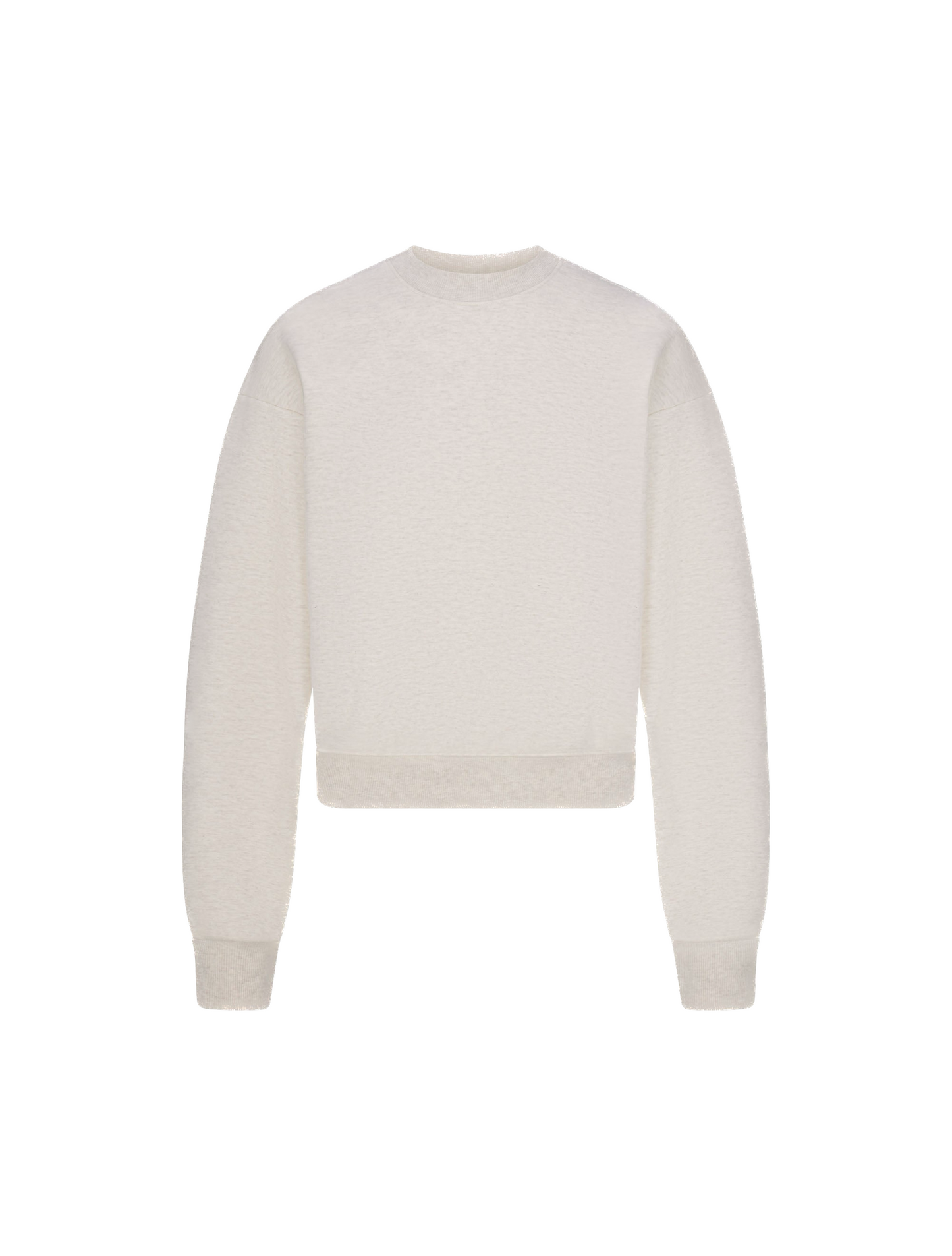 SKIMS COTTON FLEECE CLASSIC CREWNECK