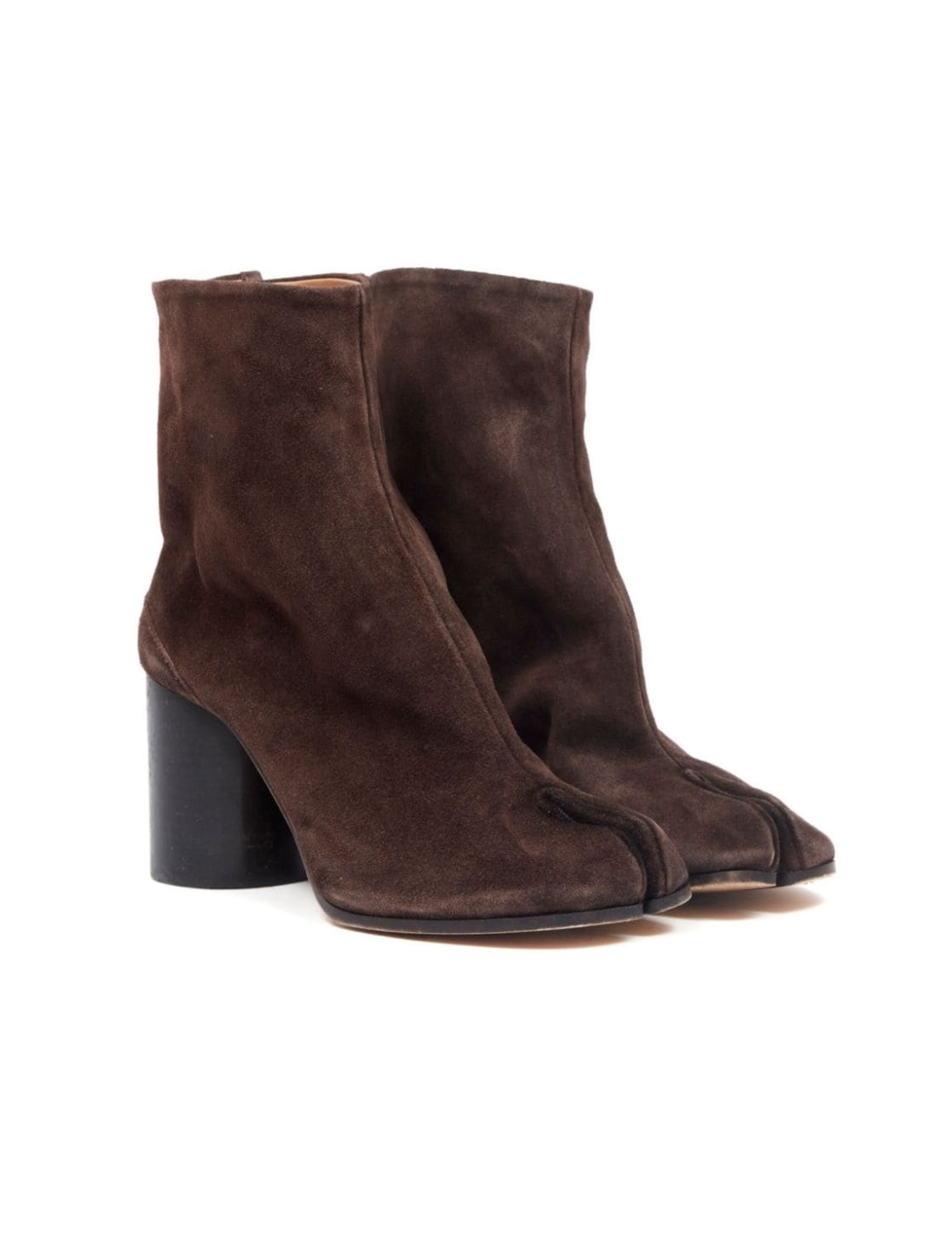 Maison Margiela Tabi 80mm Suede Ankle Boots