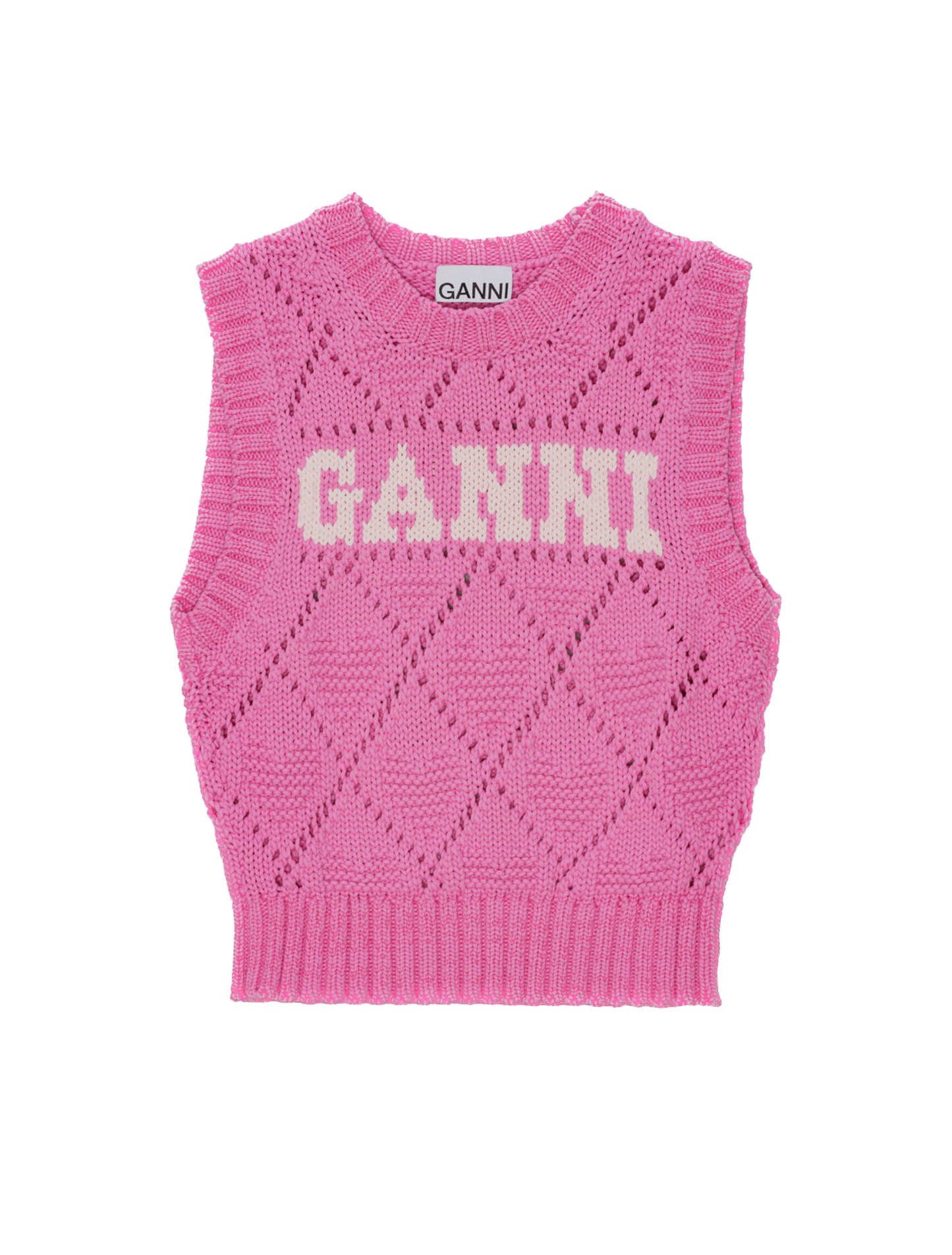 Ganni Pink Vest