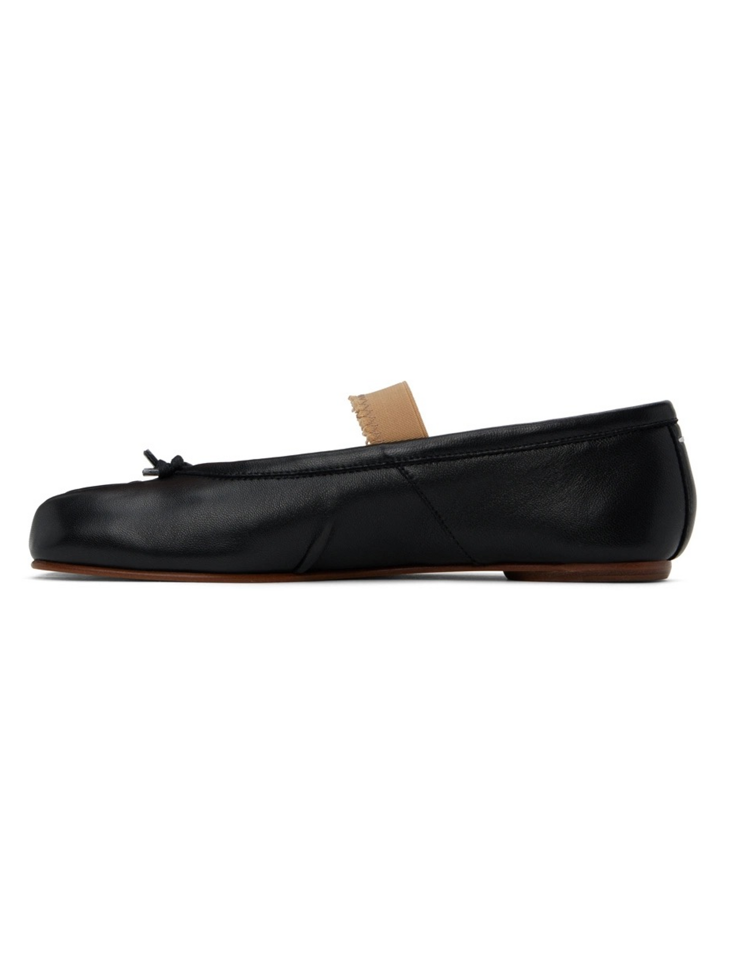 Maison Margiela Black Tabi Ballerina Flats