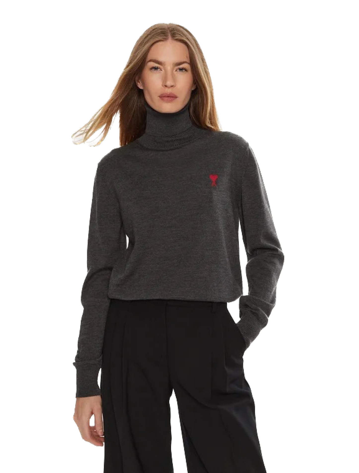 Ami Paris Turtleneck Sweater